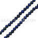 Creez Perles rondes Lapis Lazuli 3mm sur fil (1)