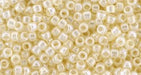 Vente cc147 perles rondes Toho Takumi LH 11/0 ceylon light ivory (10g)