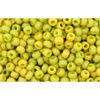 Creez cc1624f perles de rocaille Toho 11/0 opaque frosted pea green soup (10g)