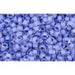 Achat en gros cc977 perles de rocaille Toho 11/0 crystal/ neon purple lined (10g)