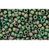 Achat cc707 - Toho frøperler 11/0 matt farge iris peridot (10g)