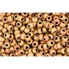 Achat cc618 - Toho frøperler 11/0 ugjennomsiktig pastell frostet mudbrick (10g)