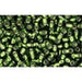 Achat cc37 perles de rocaille Toho 11/0 silver lined olivine (10g)