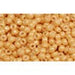 Achat au détail cc123d perles de rocaille Toho 11/0 opaque lustered dark beige (10g)