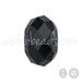 Perles briolette Cristal 5040 jet 6mm (10) - LaMercerieDesCopines