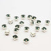 Achat en gros 40 Perles Strass Sertis Carrés Vert sombre 5x4mm